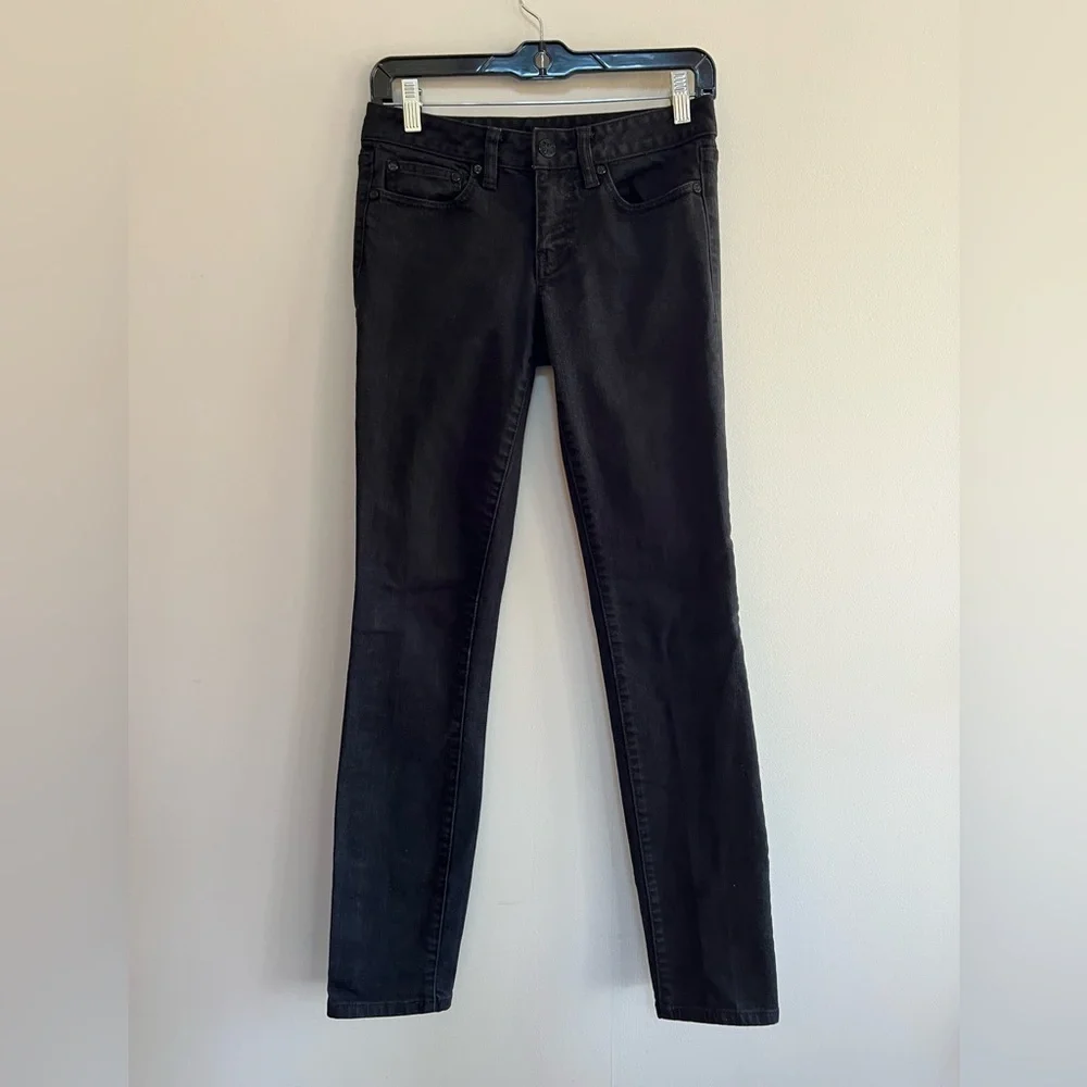 Tory Burch Super Skinny Jeans in Black, size 26